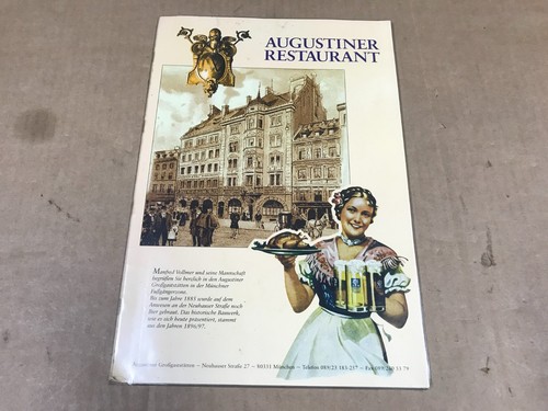 Vintage augustiner restaurant - vintage,